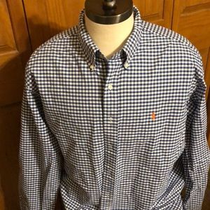 Men’s long sleeve polo